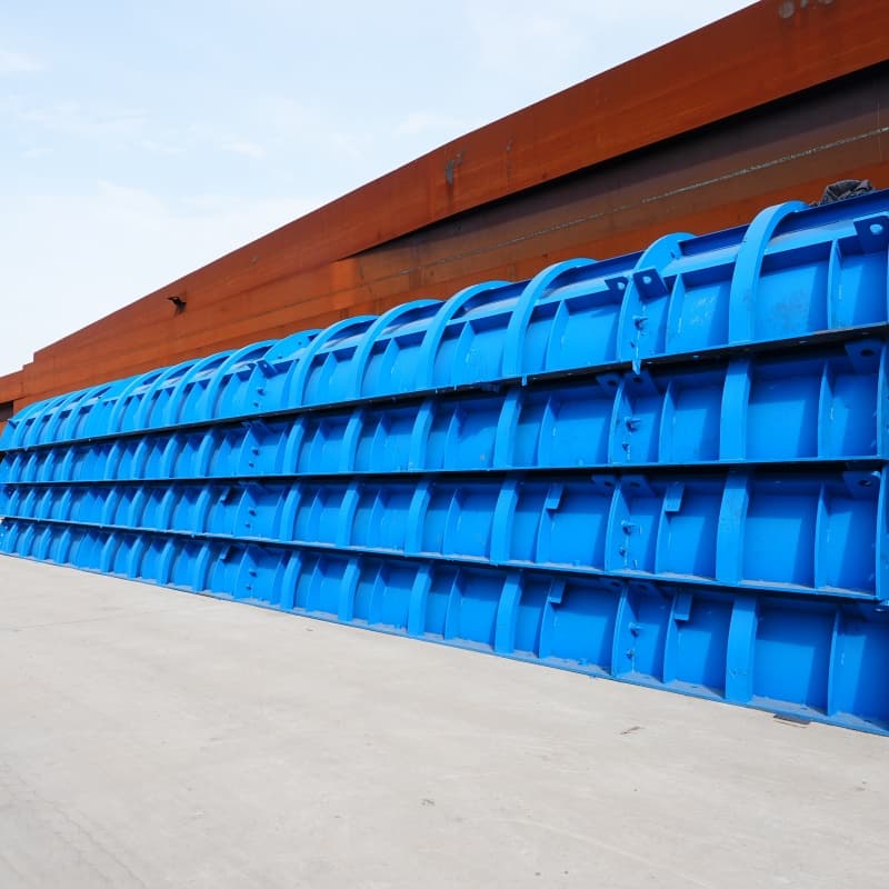 Steel Formwork for Concrete Highway Safety Barriers